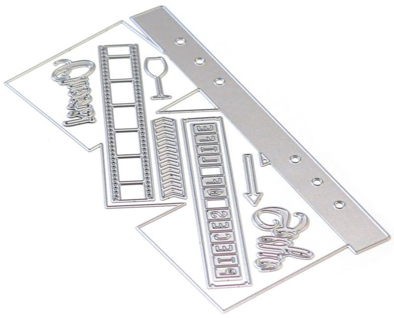 Elizabeth Craft Designs Planner Essentials 24 - Páginas de marcos de fotos